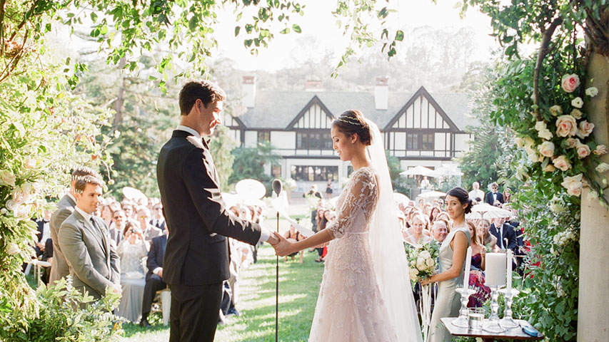 English Garden Wedding