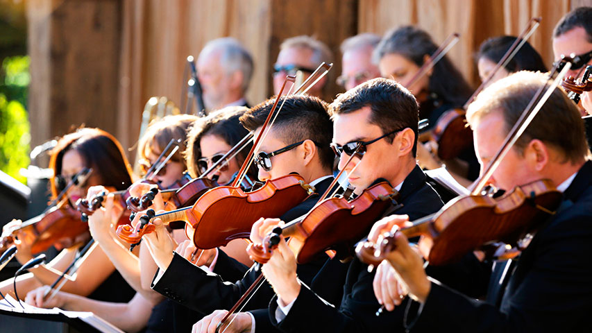 San Ysidro Ranch Wedding with the Rainbow Room Orchestra