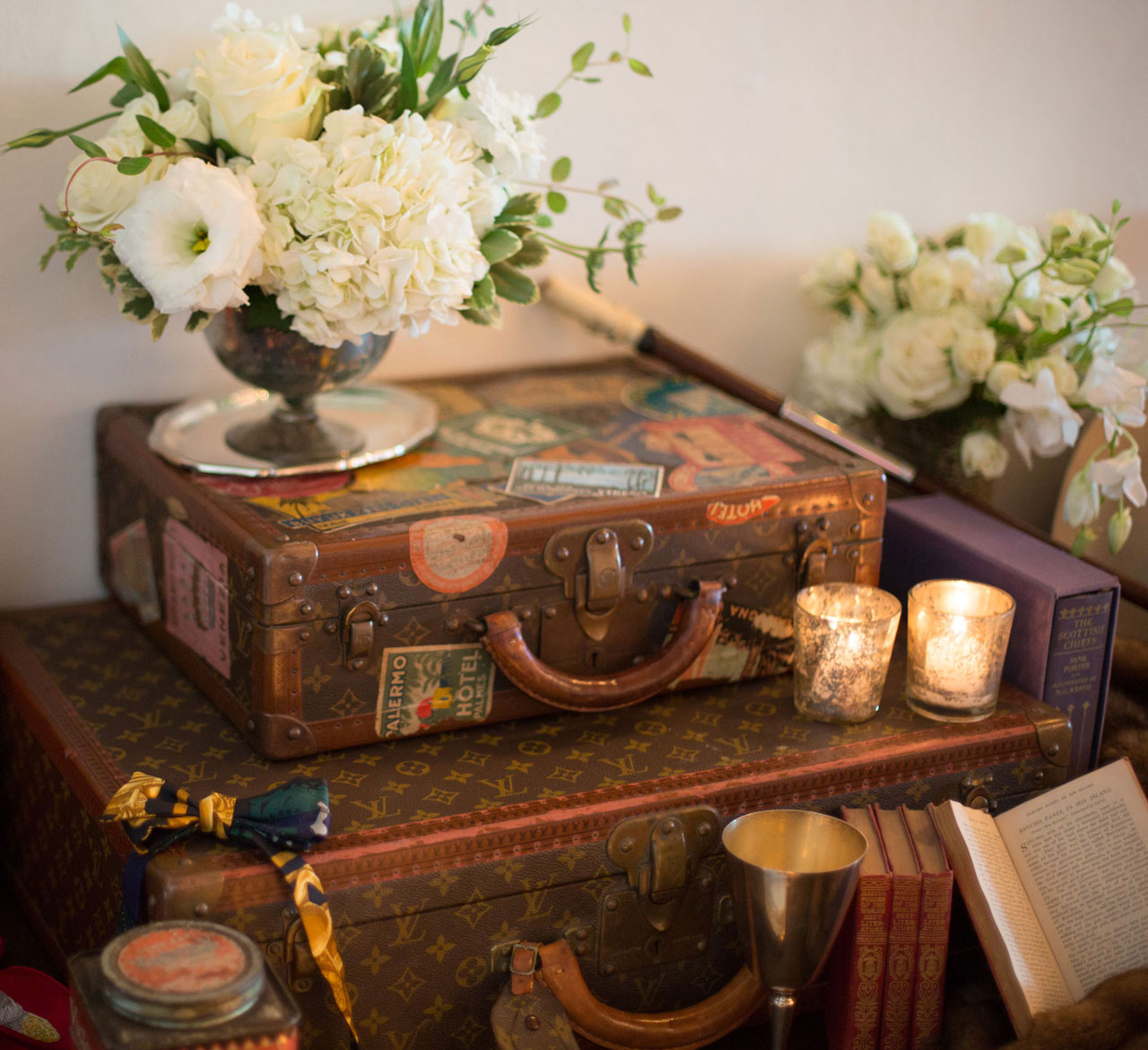 Vintage Travel Inspired Wedding